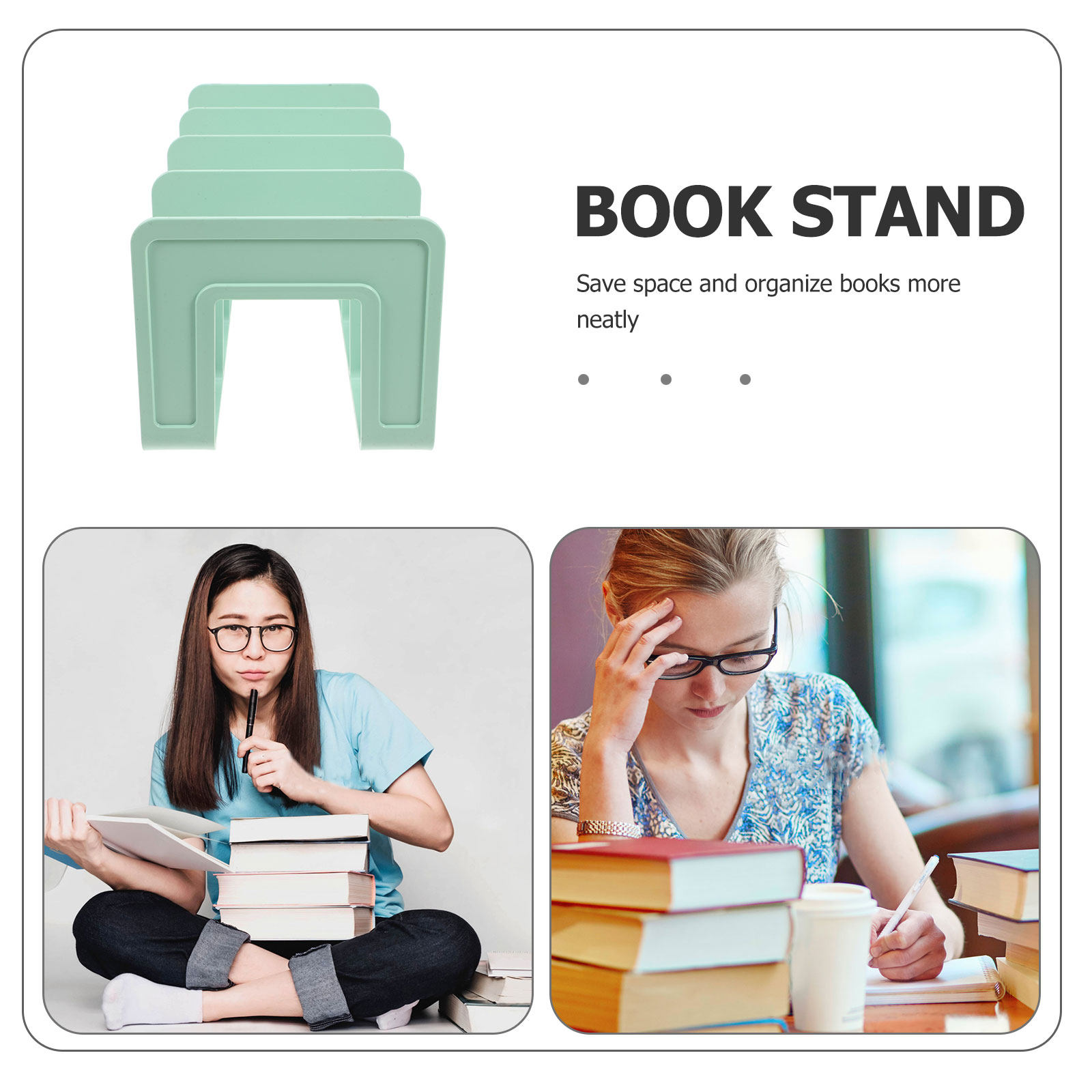 Desktop Book Organizer Magazin - Magazine Holder Rack recension och pris