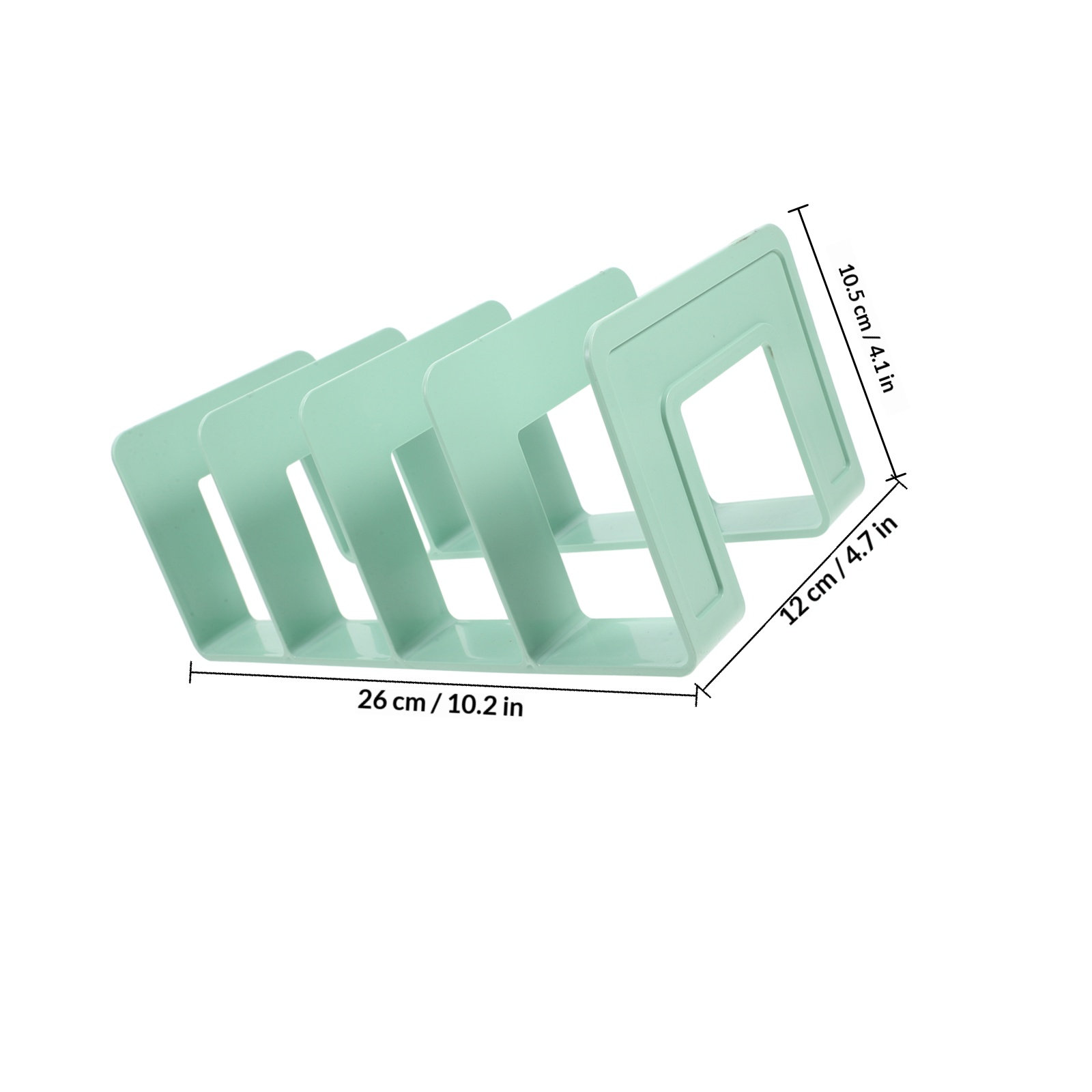 Desktop Book Organizer Magazin - Magazine Holder Rack recension och pris