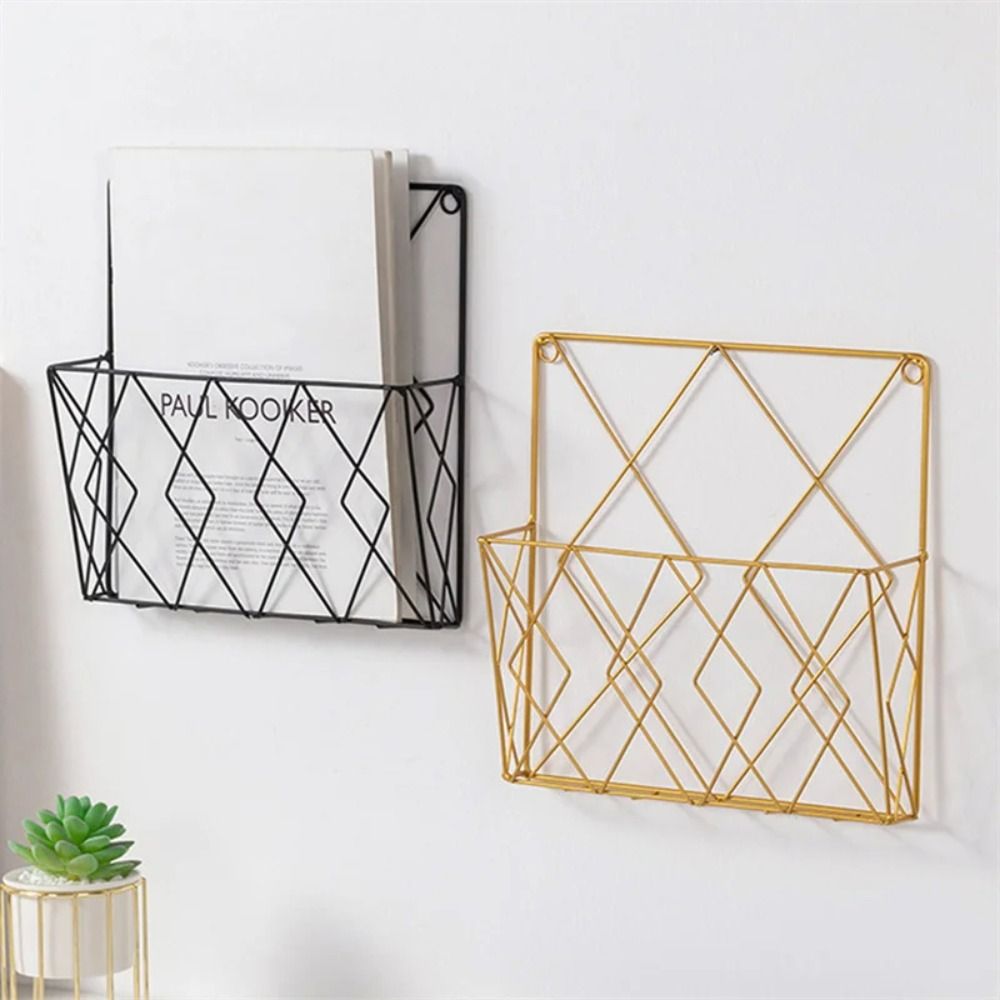 Metal Magazine Holder Wall Mou - Magazine Holder Rack recension och pris