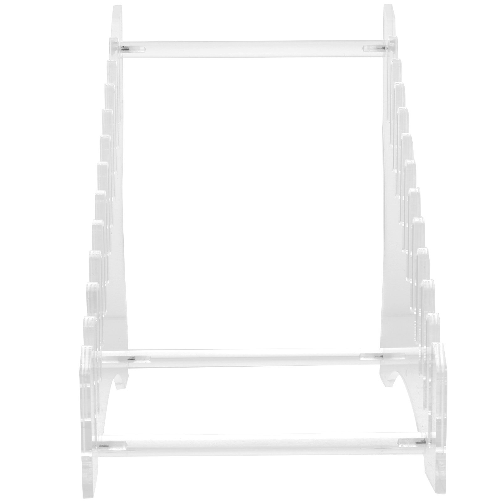 Tiered Acrylic Record Display  - Magazine Holder Rack recension och pris
