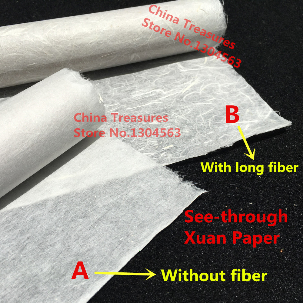 10sheets See-through Chinese Q - Ink Blotter Paper recension och pris