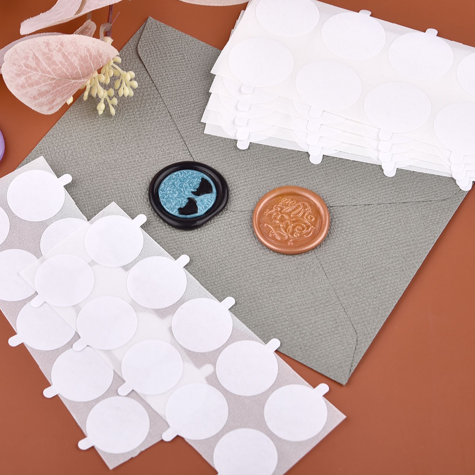 50Pcs Wax Seal Stamp Double-Si - Wax Seal Stamp Set recension och pris