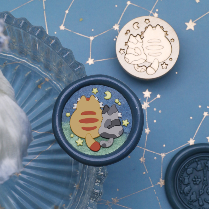 Cat Series 25mm Chapter Wax Se - Wax Seal Stamp Set recension och pris