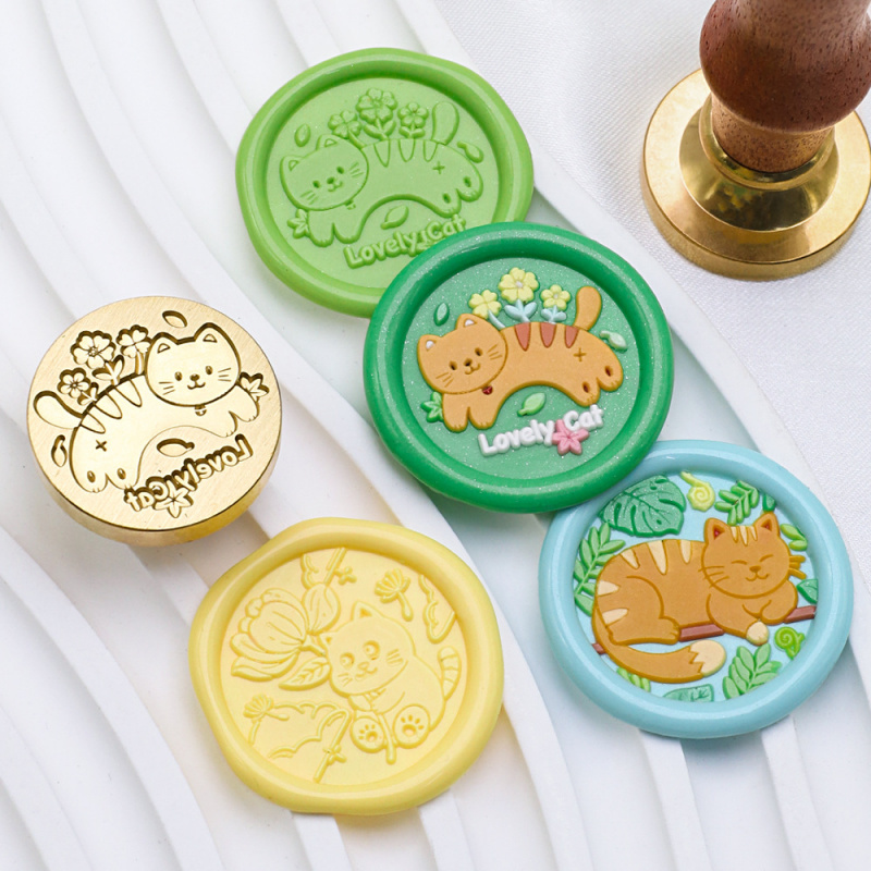 Cat Series 25mm Chapter Wax Se - Wax Seal Stamp Set recension och pris